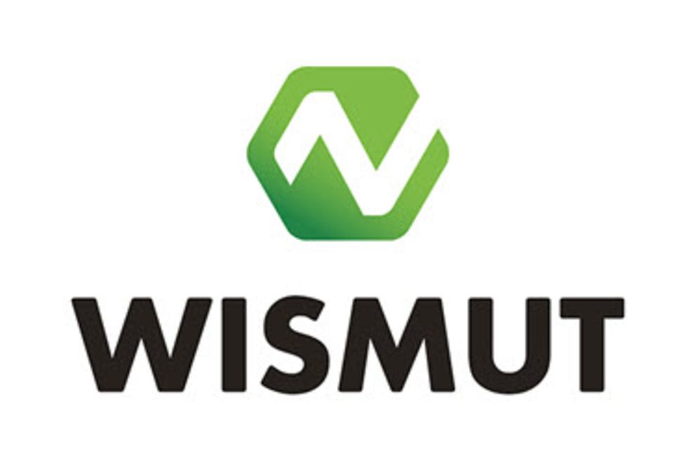 Logo mit Text "Wismut"