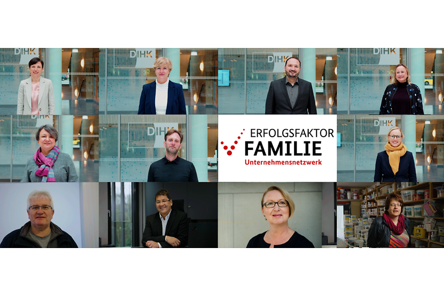 Kachelansicht mit mehreren Portraits