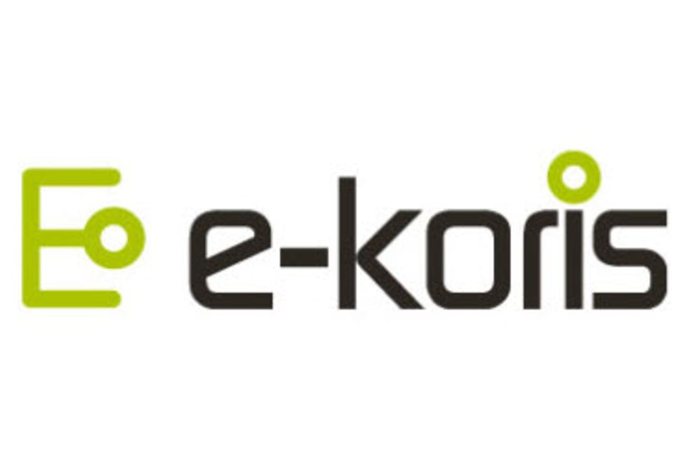 Logo mit Text "e-koris"