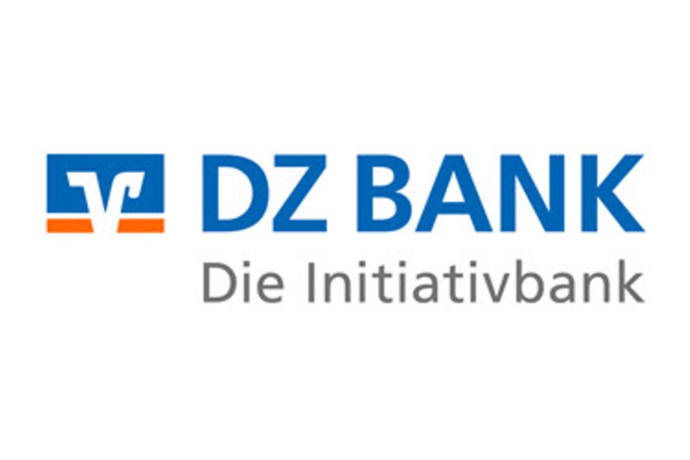 Logo mit Text "DZ Bank Die Initiativbank"