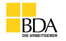 Logo mit Text "BDA - Die Arbeitgeber"