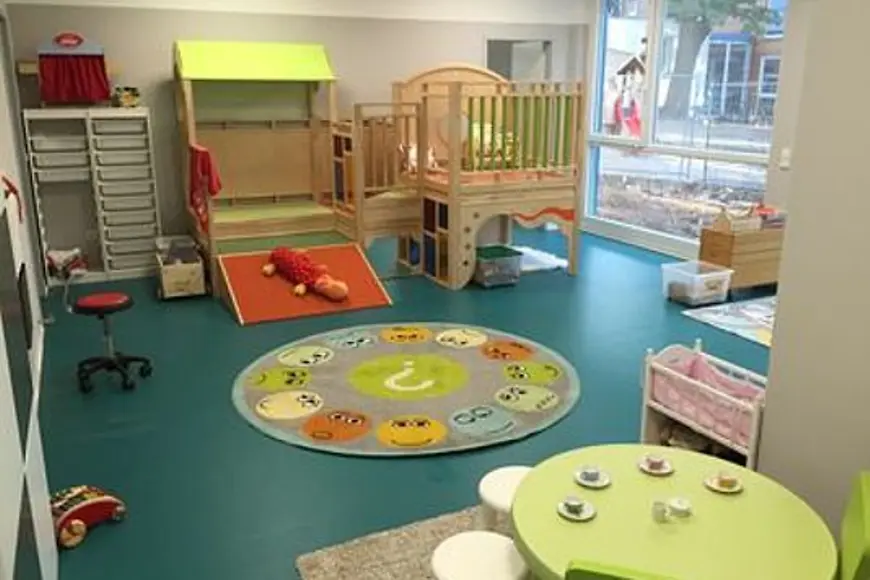 Raum in einem Kindergarten