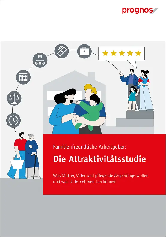 Broschüre mit Aufschrift "Die Attraktivitätsstudie"