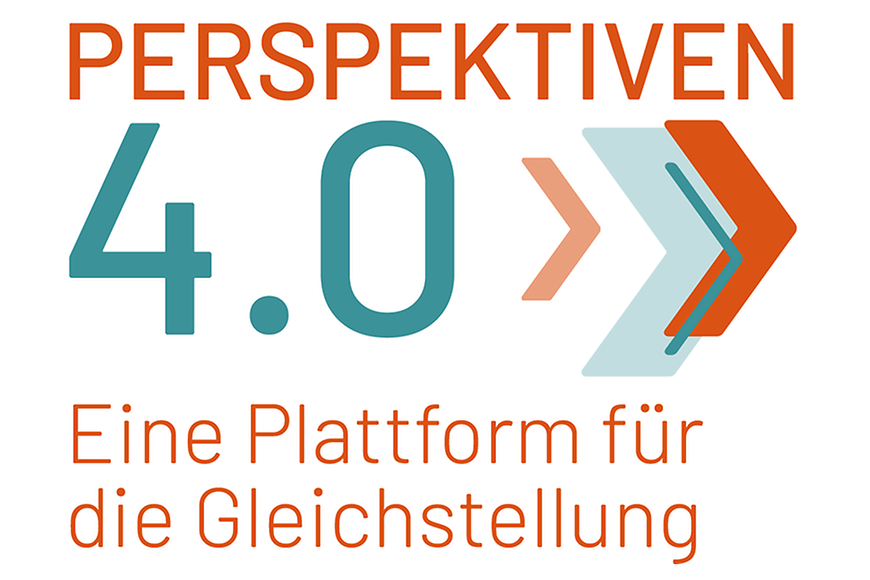 Zu sehen ist das Logo des Projekts Perspektiven 4.0