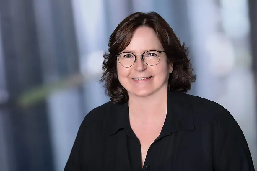 Zu sehen ist Barbara Brunnenmeier, Personal- und Verwaltungsleiterin bei Kießling