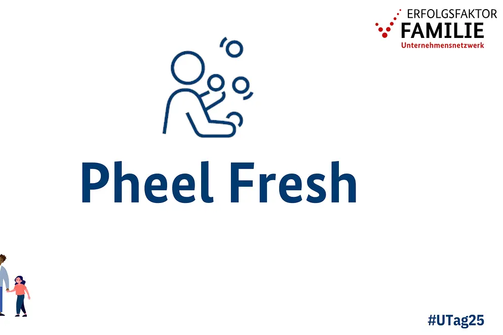 Symbolbild mit der Überschrift "Pheel Fresh"