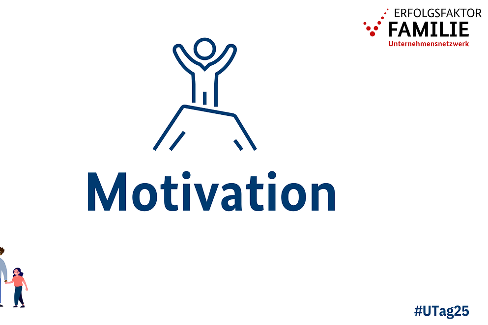 Symbolbild mit Überschrift "Motivation"