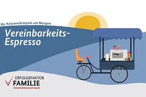 zu sehen ist eine Illustration zu den Vereinbarkeits-Espressi