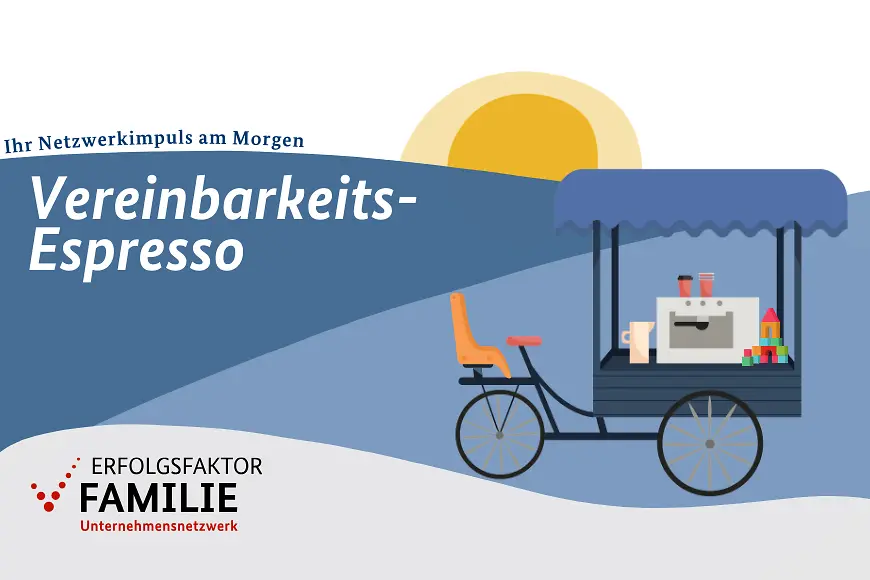 zu sehen ist eine Illustration zu den Vereinbarkeits-Espressi