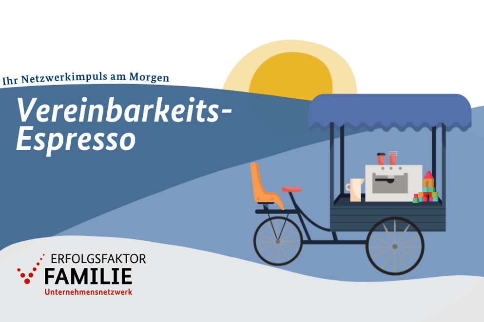 zu sehen ist eine Illustration zu den Vereinbarkeits-Espressi